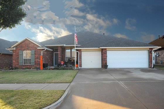 Exterior - Front Elevation for Traditional House Plan #65-436 - 3 bed, 2 bath