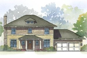 Traditional Exterior - Front Elevation Plan #901-19