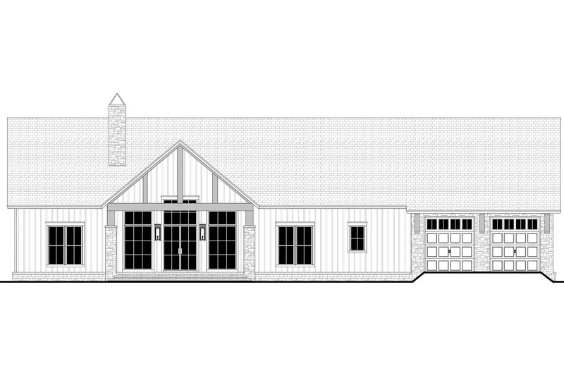 House Plan Design - Exterior - Front Elevation 4 for Farmhouse House Plan #430-357 - 3 bed, 2.5 bath