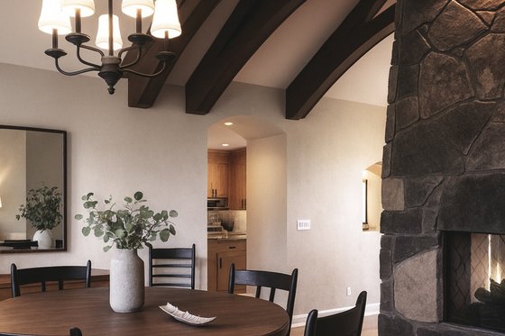 Interior - Dining Room 2 for European House Plan #928-20 - 3 bed, 3 bath