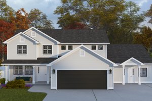 Farmhouse Exterior - Front Elevation Plan #1060-407