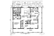 Country Style House Plan - 3 Beds 2.5 Baths 1982 Sq/Ft Plan #315-104 