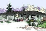 Ranch Style House Plan - 4 Beds 2 Baths 1551 Sq/Ft Plan #60-483 