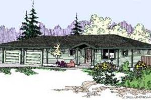 Ranch Exterior - Front Elevation Plan #60-483