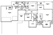 Modern Style House Plan - 4 Beds 2.5 Baths 2210 Sq/Ft Plan #1073-11 