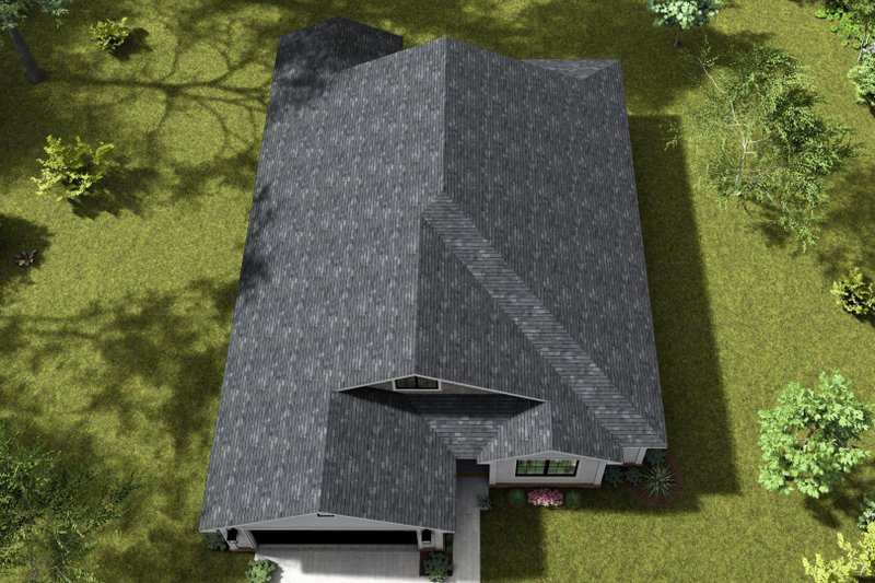 Home Plan - Exterior - Other Elevation 3 for Cottage House Plan #513-2275 - 3 bed, 2 bath