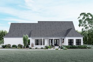 Exterior - Front Elevation 3 for Traditional House Plan #1081-39 - 4 bed, 3 bath