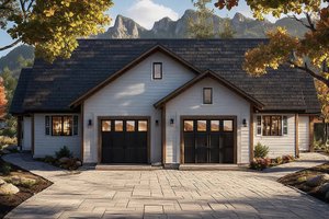 Traditional Exterior - Front Elevation Plan #124-679