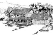 Traditional Style House Plan - 4 Beds 2.5 Baths 2381 Sq/Ft Plan #60-322 