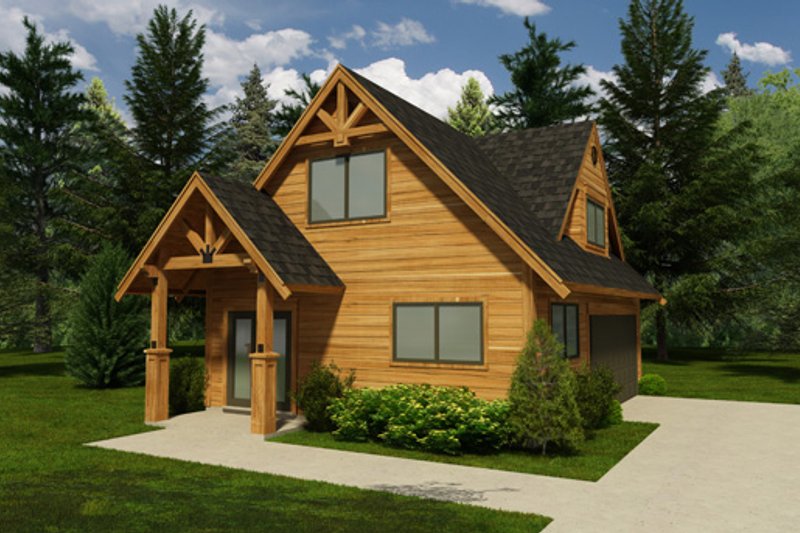 Home Plan - Traditional Exterior - Front Elevation Plan #118-119