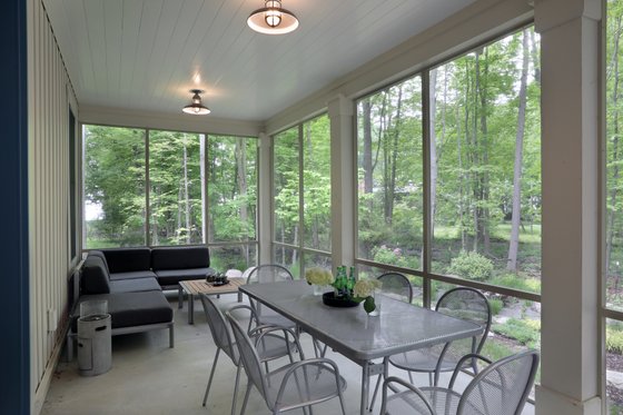 Exterior - Covered Porch for Cottage House Plan #928-402 - 4 bed, 3 bath