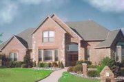 European Style House Plan - 4 Beds 4 Baths 3118 Sq/Ft Plan #52-164 