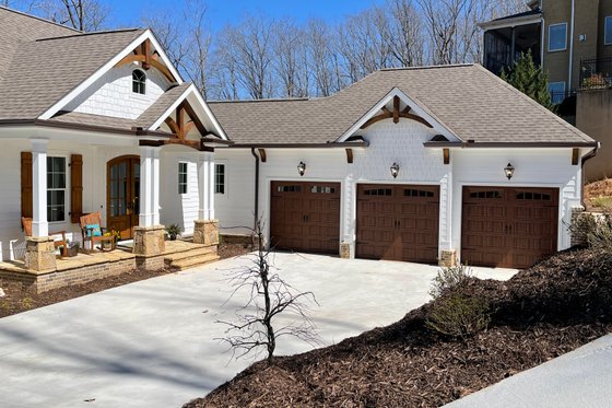 Exterior - Other Elevation for Craftsman House Plan #437-128 - 3 bed, 3.5 bath