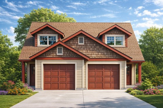 Exterior - Other Elevation for Craftsman House Plan #124-808 - 6 bed, 4 bath