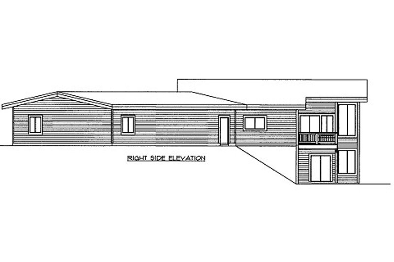 Dream House Plan - Exterior - Other Elevation for Modern House Plan #117-653 - 3 bed, 3.5 bath