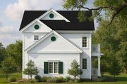Country Style House Plan - 3 Beds 2.5 Baths 2178 Sq/Ft Plan #930-394 Exterior 