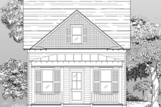 Exterior - Other Elevation for Traditional House Plan #442-5 - 3 bed, 2.5 bath