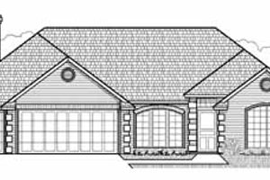 Traditional Exterior - Front Elevation Plan #65-157