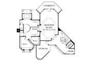 Traditional Style House Plan - 5 Beds 5.5 Baths 7017 Sq/Ft Plan #453-48 