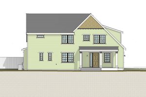 Farmhouse Exterior - Other Elevation Plan #460-11