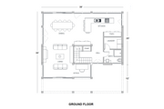 Modern Style House Plan - 3 Beds 3 Baths 2114 Sq/Ft Plan #542-4 