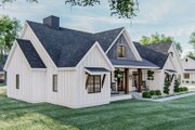 Modern Style House Plan - 4 Beds 2.5 Baths 2461 Sq/Ft Plan #455-300 