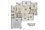 Farmhouse Style House Plan - 4 Beds 3 Baths 2843 Sq/Ft Plan #51-1248 