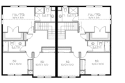 Craftsman Style House Plan - 3 Beds 2.5 Baths 2724 Sq/Ft Plan #423-7 