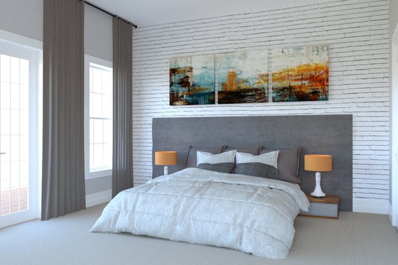 Interior - Master Bedroom for European House Plan #54-423 - 4 bed, 4.5 bath