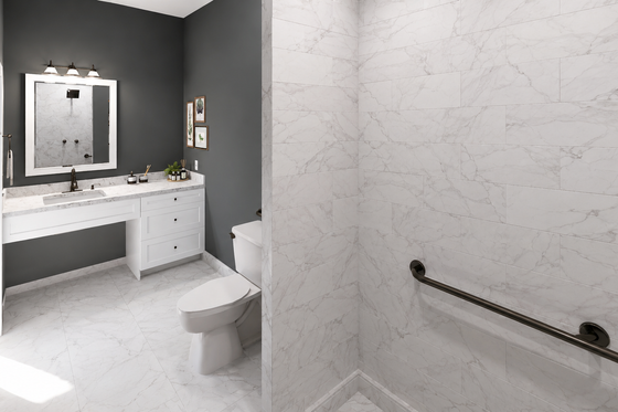 Interior - Bathroom for Farmhouse House Plan #44-316 - 4 bed, 3 bath