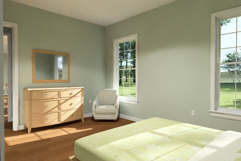 Home Plan - Interior - Master Bedroom 1 for Cottage House Plan #513-2422 - 4 bed, 2.5 bath