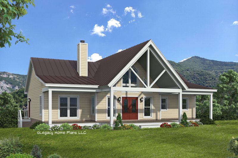 Home Plan - Southern Exterior - Front Elevation Plan #932-830
