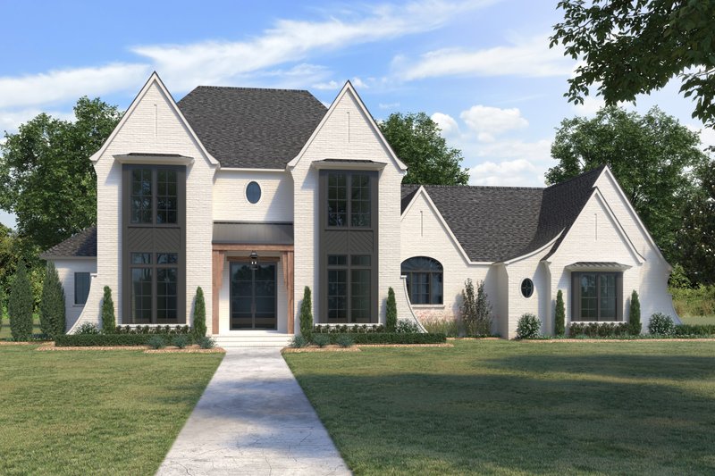 House Plan Design - Modern Exterior - Front Elevation Plan #1074-41