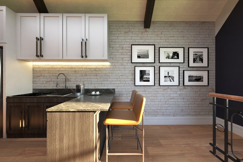 Dream House Plan - Interior - Kitchen 2 for Country House Plan #1064-308 - 1 bed, 1 bath