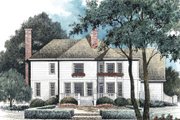 Country Style House Plan - 5 Beds 4 Baths 3285 Sq/Ft Plan #429-24 