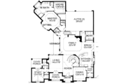 European Style House Plan - 4 Beds 4.5 Baths 4177 Sq/Ft Plan #141-145 