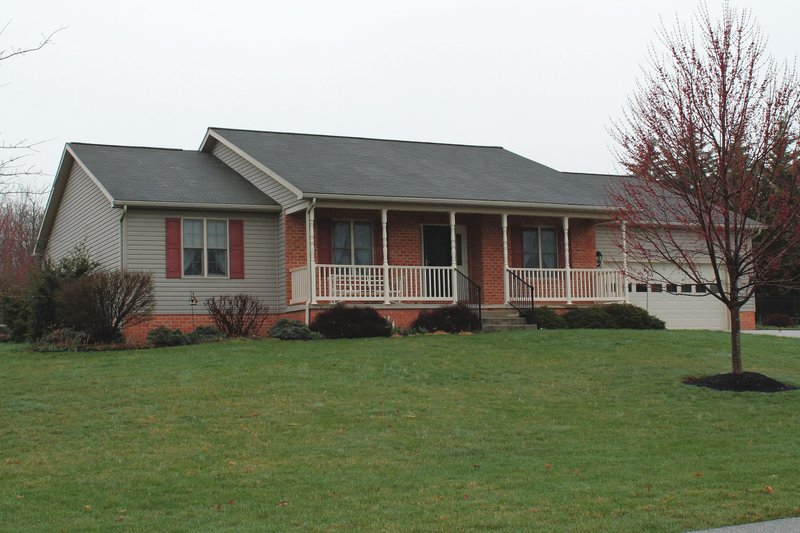 House Design - Photo for Ranch House Plan #20-125 - 3 bed, 2.5 bath
