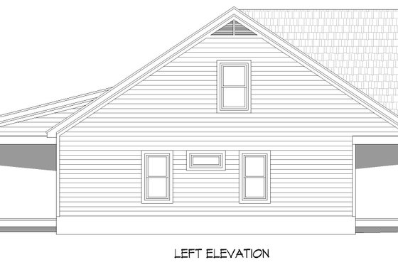 Exterior - Other Elevation 1 for Craftsman House Plan #932-925 - 3 bed, 2.5 bath