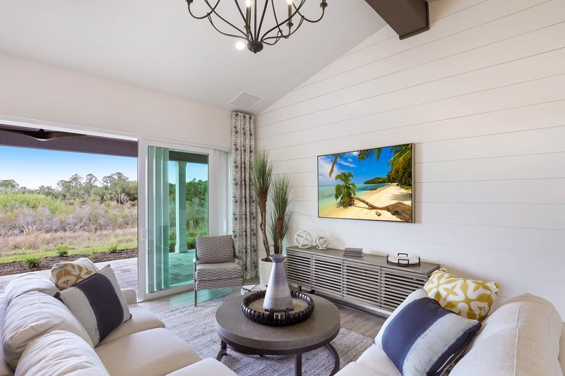 Home Plan - Interior - Family Room for Farmhouse House Plan #938-113 - 3 bed, 3 bath