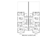 Modern Style House Plan - 3 Beds 3 Baths 1377 Sq/Ft Plan #513-2291 Floor 