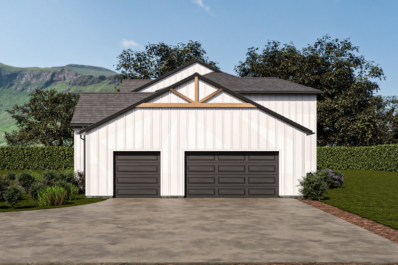 Architectural House Design - Exterior - Other Elevation 1 for Farmhouse House Plan #1112-10 - 5 bed, 4 bath
