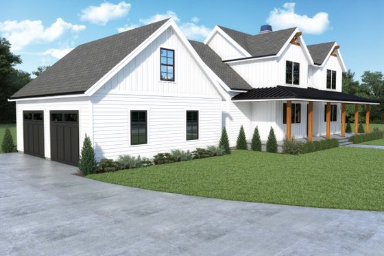 Exterior - Other Elevation for Farmhouse House Plan #1070-169 - 5 bed, 3 bath