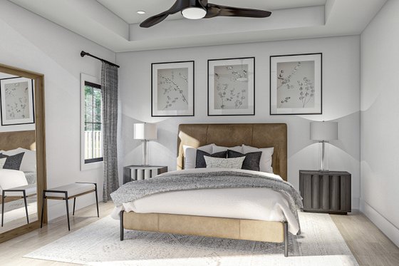 Interior - Master Bedroom for Traditional House Plan #455-386 - 3 bed, 2.5 bath