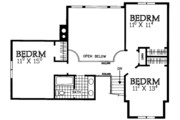 Traditional Style House Plan - 4 Beds 2.5 Baths 2342 Sq/Ft Plan #72-379 