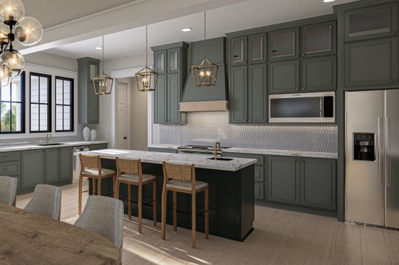 Interior - Kitchen for Farmhouse House Plan #430-329 - 3 bed, 2.5 bath