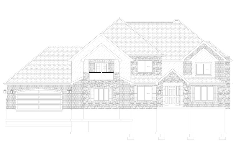 Dream House Plan - Exterior - Front Elevation 5 for Traditional House Plan #1060-344 - 4 bed, 2.5 bath