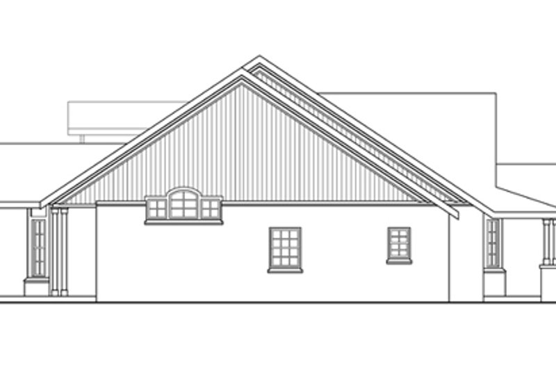 Home Plan - Exterior - Other Elevation for Craftsman House Plan #124-423 - 3 bed, 2.5 bath