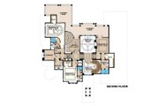 Mediterranean Style House Plan - 6 Beds 6 Baths 8364 Sq/Ft Plan #27-538 