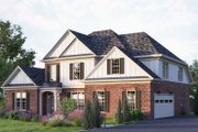 Traditional Style House Plan - 3 Beds 2.5 Baths 2032 Sq/Ft Plan #54-537 