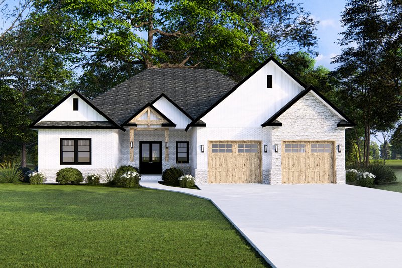 House Blueprint - Photo 10 for Farmhouse House Plan #1109-13 - 5 bed, 3.5 bath